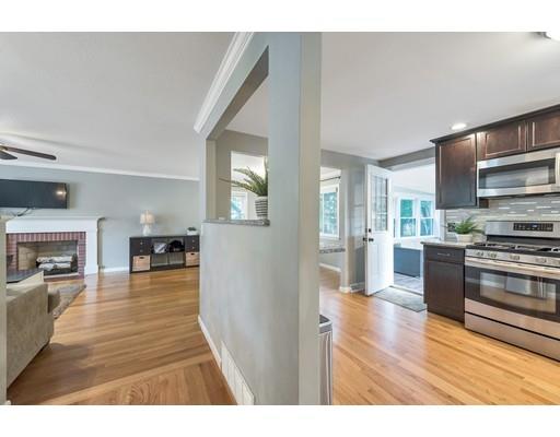 856 Maple Road Longmeadow, MA 01106 - Photo 9 of 27 a open kitchen with cabinets and wooden floor