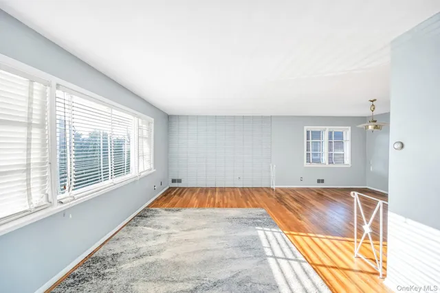 a view of a room with a swimming pool