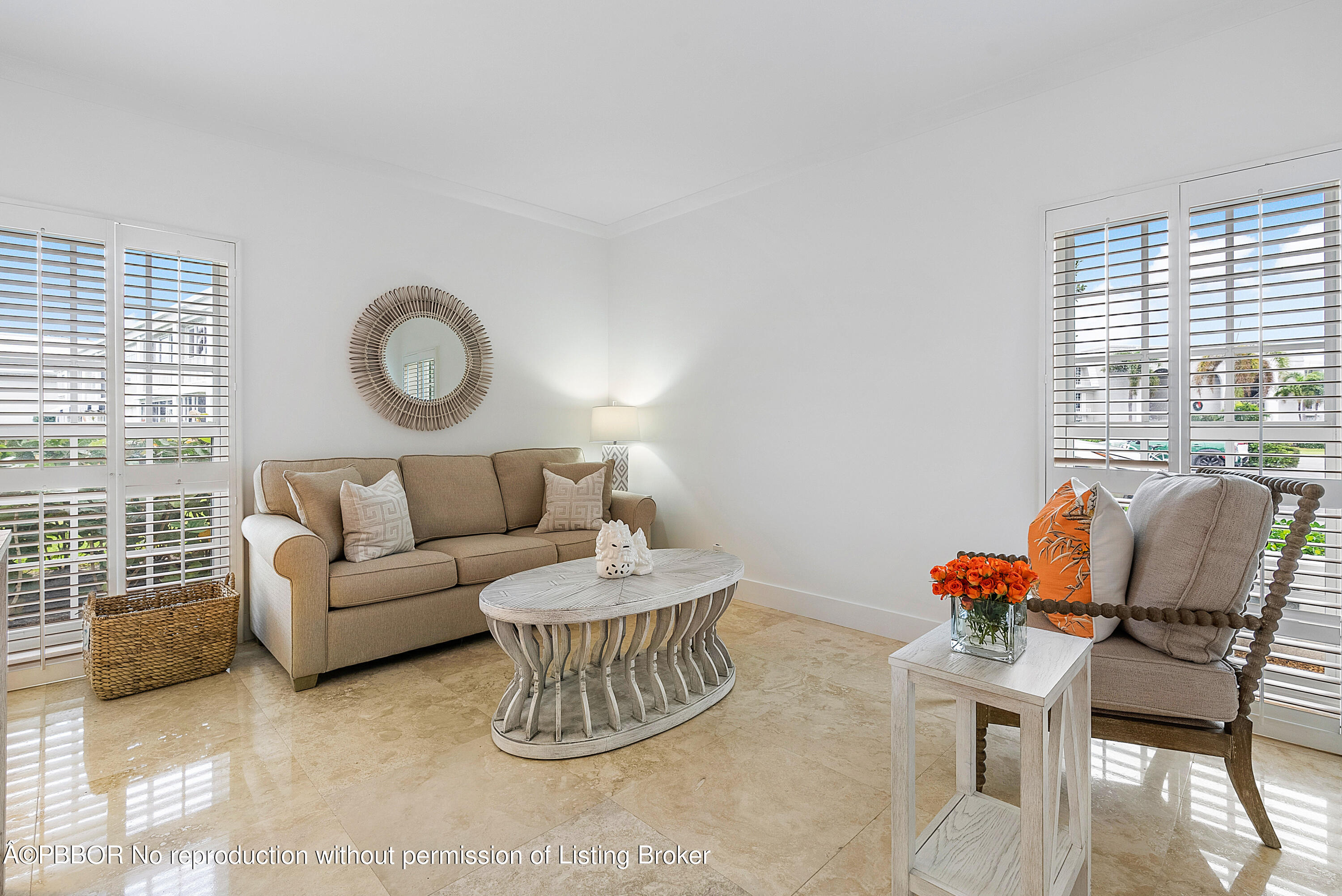 2180 Ibis Isle Road, Unit 5 Palm Beach, FL 33480 - Photo 19 of 39 a living room with furniture and a window