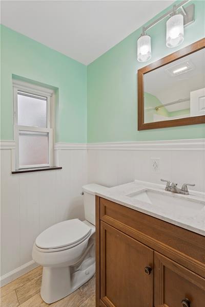 396 Hoffman Road Pittsburgh, PA 15212 - Photo 16 of 24 The main bathroom is on the second floor and fully updated!