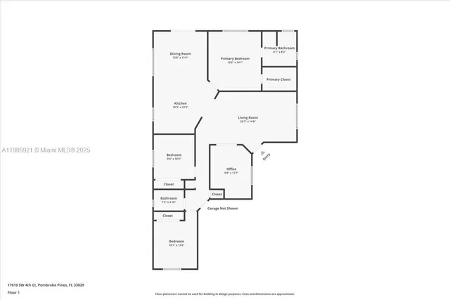 a picture of a floor plan