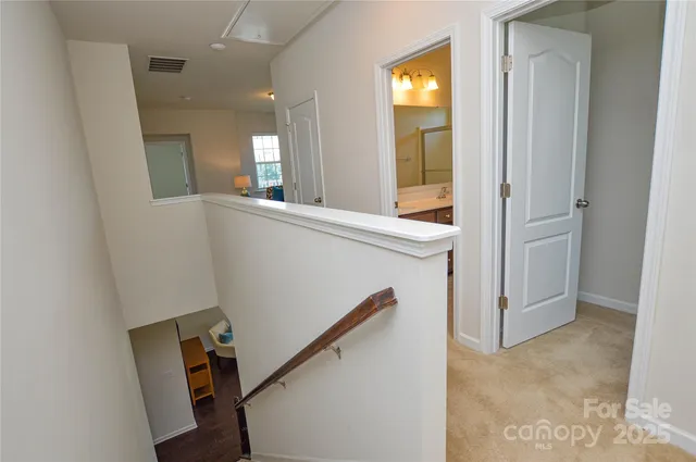 view of an entryway with wooden floor