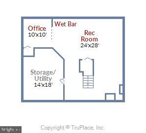 324 Carriage Run Road Annapolis, MD 21403 - Photo 51 of 51 Lower Level Floor Plan