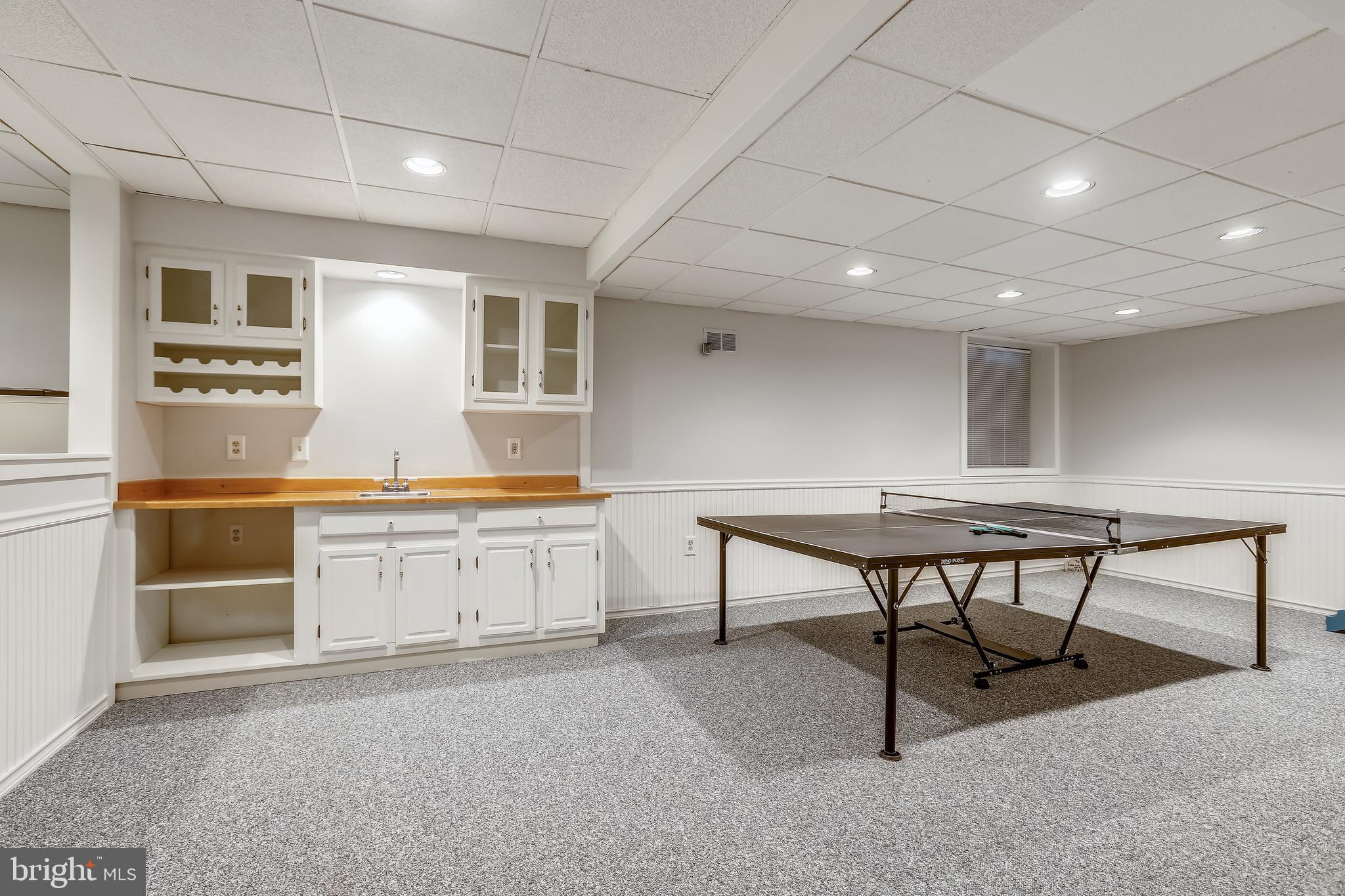 324 Carriage Run Road Annapolis, MD 21403 - Photo 41 of 51 Recessed Lighting and Wet Bar with Cabinetry!