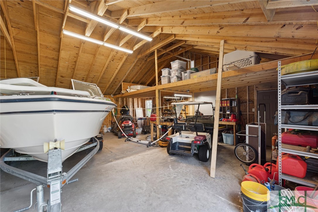 9 Levee Road Savannah, GA 31419 - Photo 33 of 37 Workshop with lofted storage