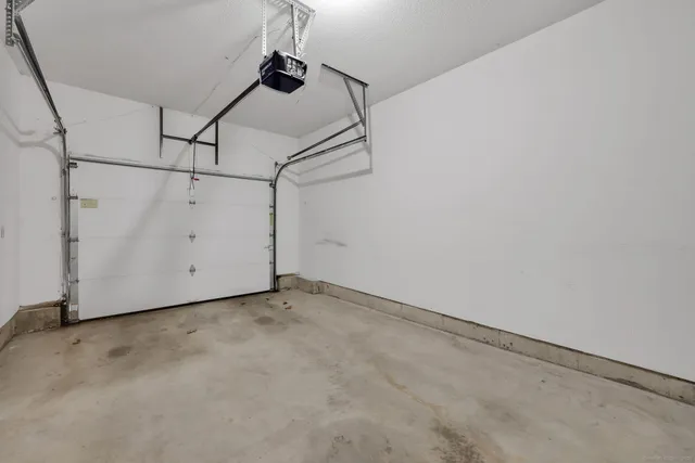 a view of a room with an entryway