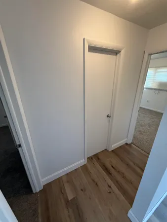 a view of empty room