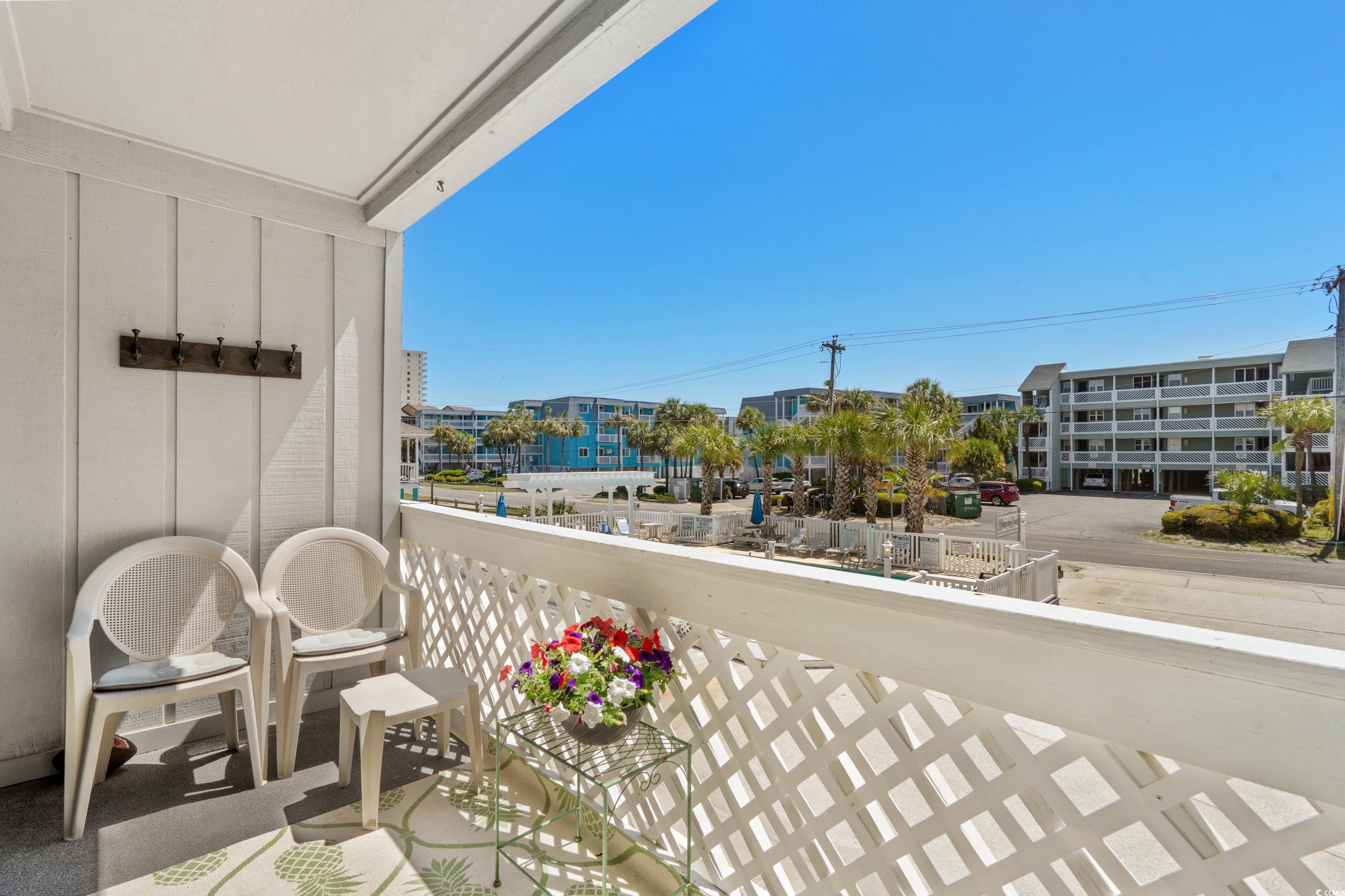 625 North Waccamaw Drive, Unit 107 Murrells Inlet, SC 29576 - Photo 12 of 37 View of balcony