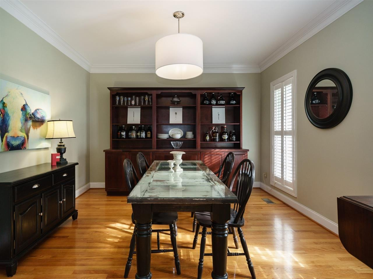 1105 Patterson Grove Road Apex, NC 27502 - Photo 4 of 25 Imagine hosting holiday parties or family celebrations in this elegant space. Dining Room