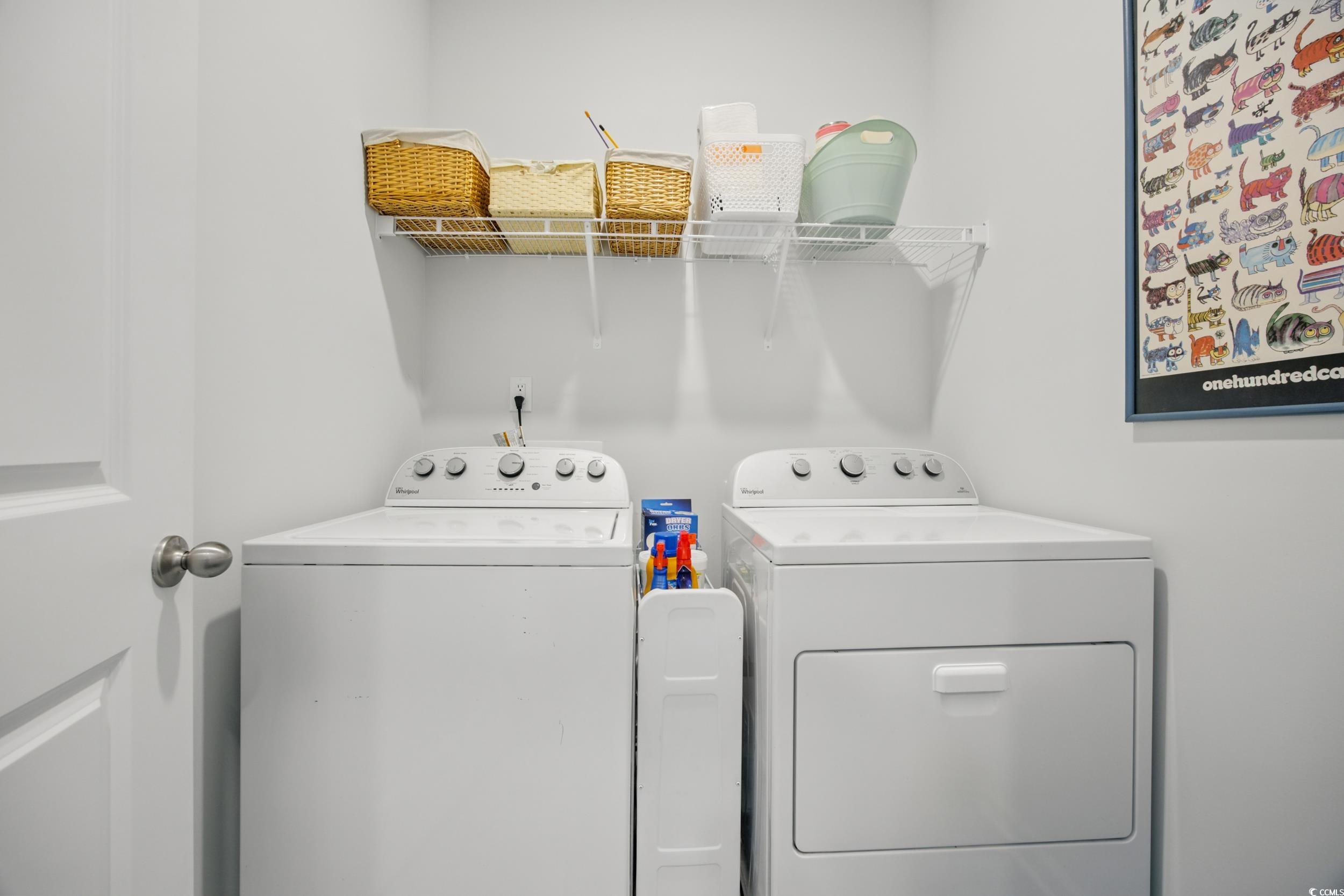 1723 Perthshire Loop Myrtle Beach, SC 29579 - Photo 11 of 34 Laundry area featuring washing machine and dryer