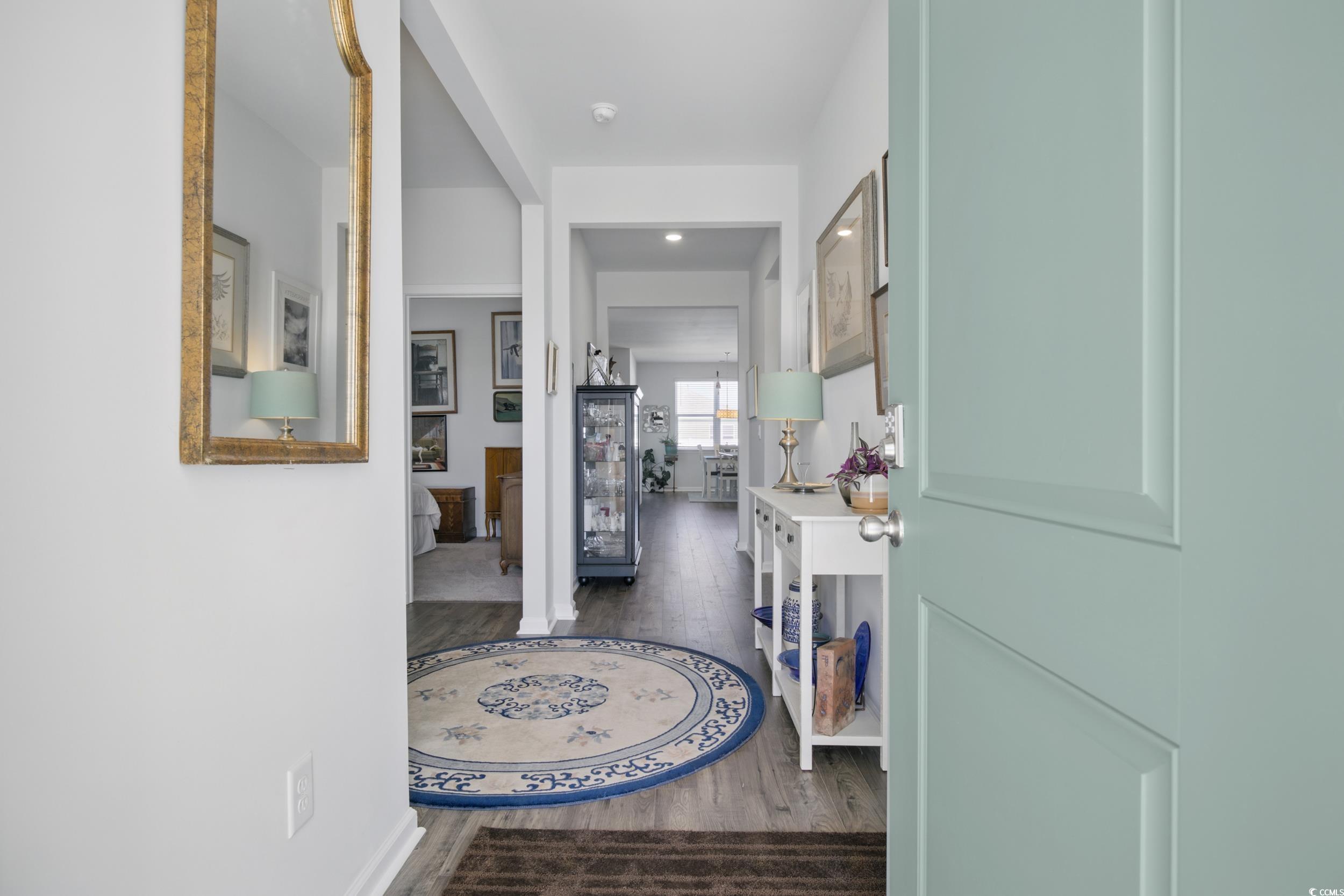 1723 Perthshire Loop Myrtle Beach, SC 29579 - Photo 3 of 34 Foyer featuring wood finished floors and baseboards
