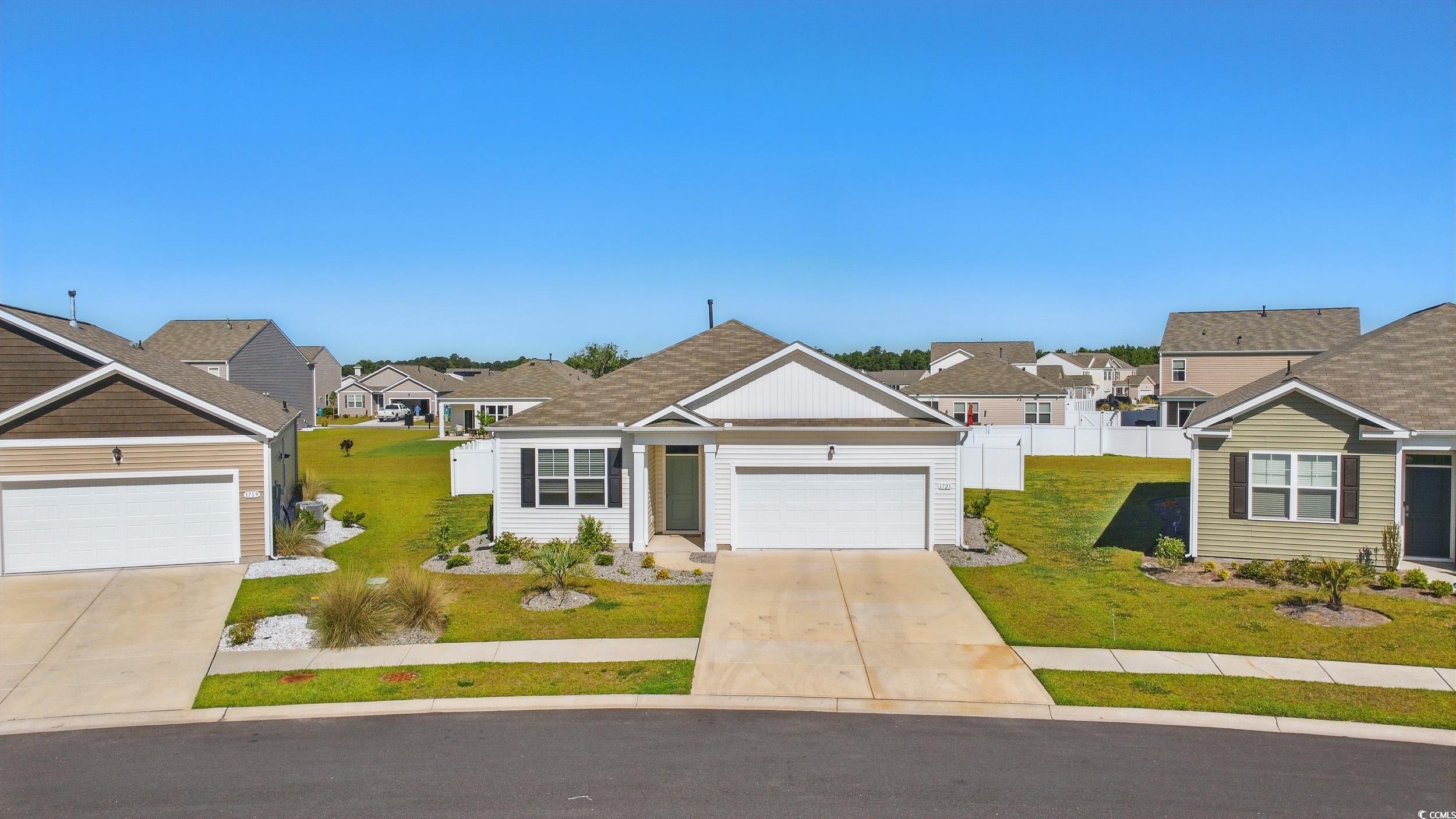 1723 Perthshire Loop Myrtle Beach, SC 29579 - Photo 32 of 34 Aerial perspective of suburban area with a large body of water