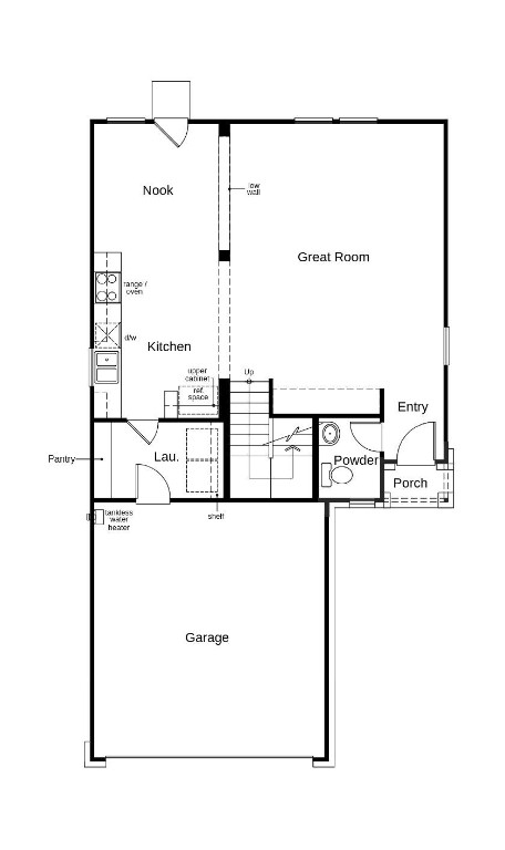 22858 Fulton Landing Drive Hockley, TX 77447 - Photo 5 of 6 a picture of a floor plan