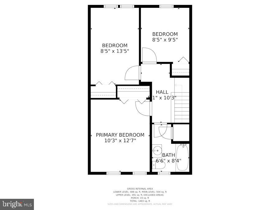 6953 Blanche Road Baltimore, MD 21215 - Photo 23 of 25 Floor Plans