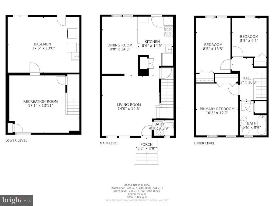 6953 Blanche Road Baltimore, MD 21215 - Photo 25 of 25 Floor Plans