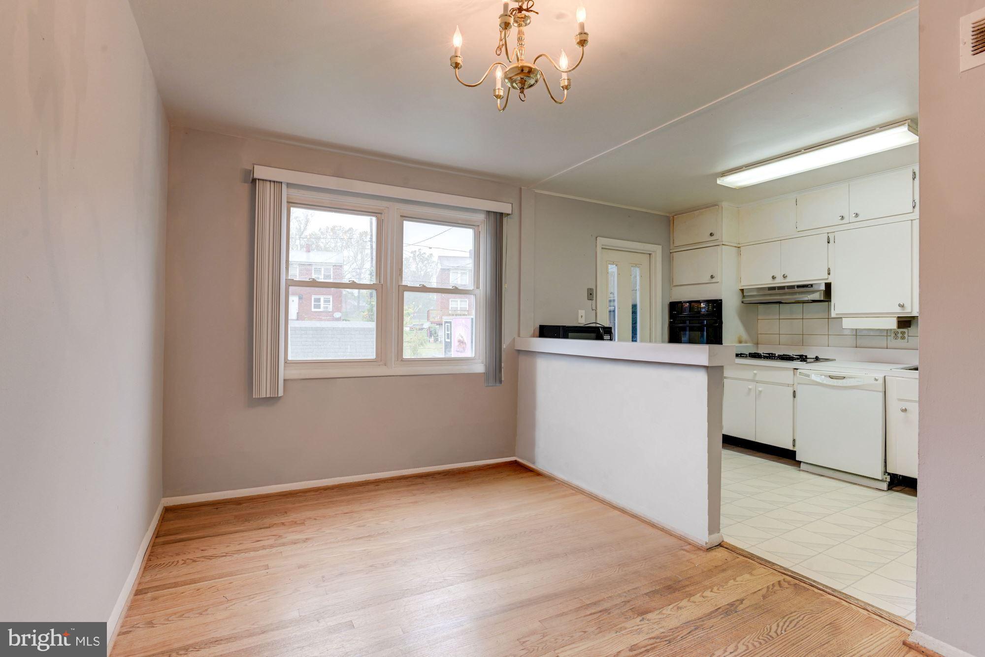 6953 Blanche Road Baltimore, MD 21215 - Photo 6 of 25 Dining Room | Hardwood Floors