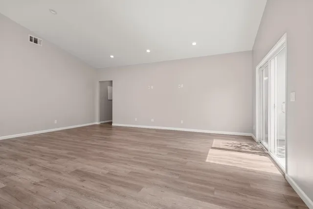 a view of empty room