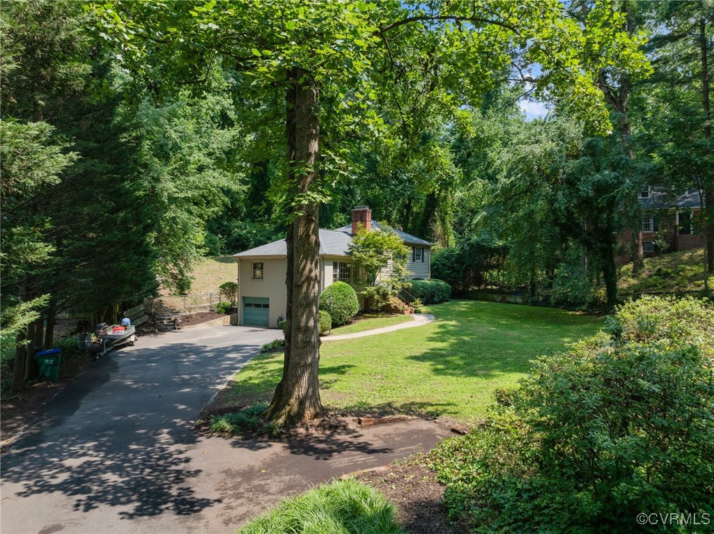 4233 Waumsetta Road Richmond, VA 23235 - Photo 21 of 32 a view of a trees in front of a house