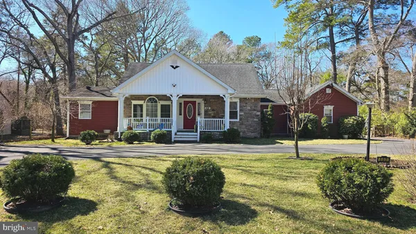 a view of a yard with street