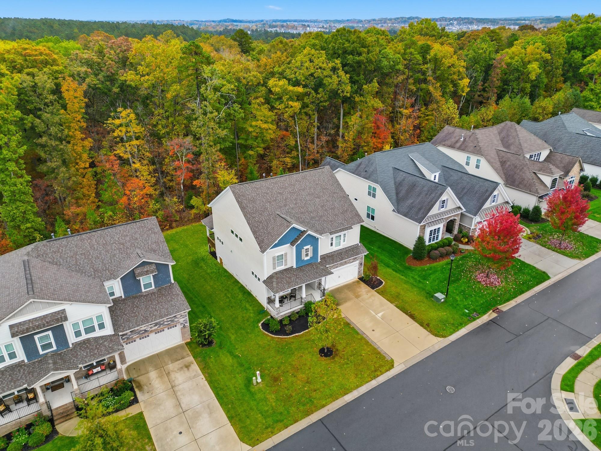 4044 Brandywine Terrace Lancaster, SC 29720 - Photo 4 of 48 an aerial view of a house with a garden