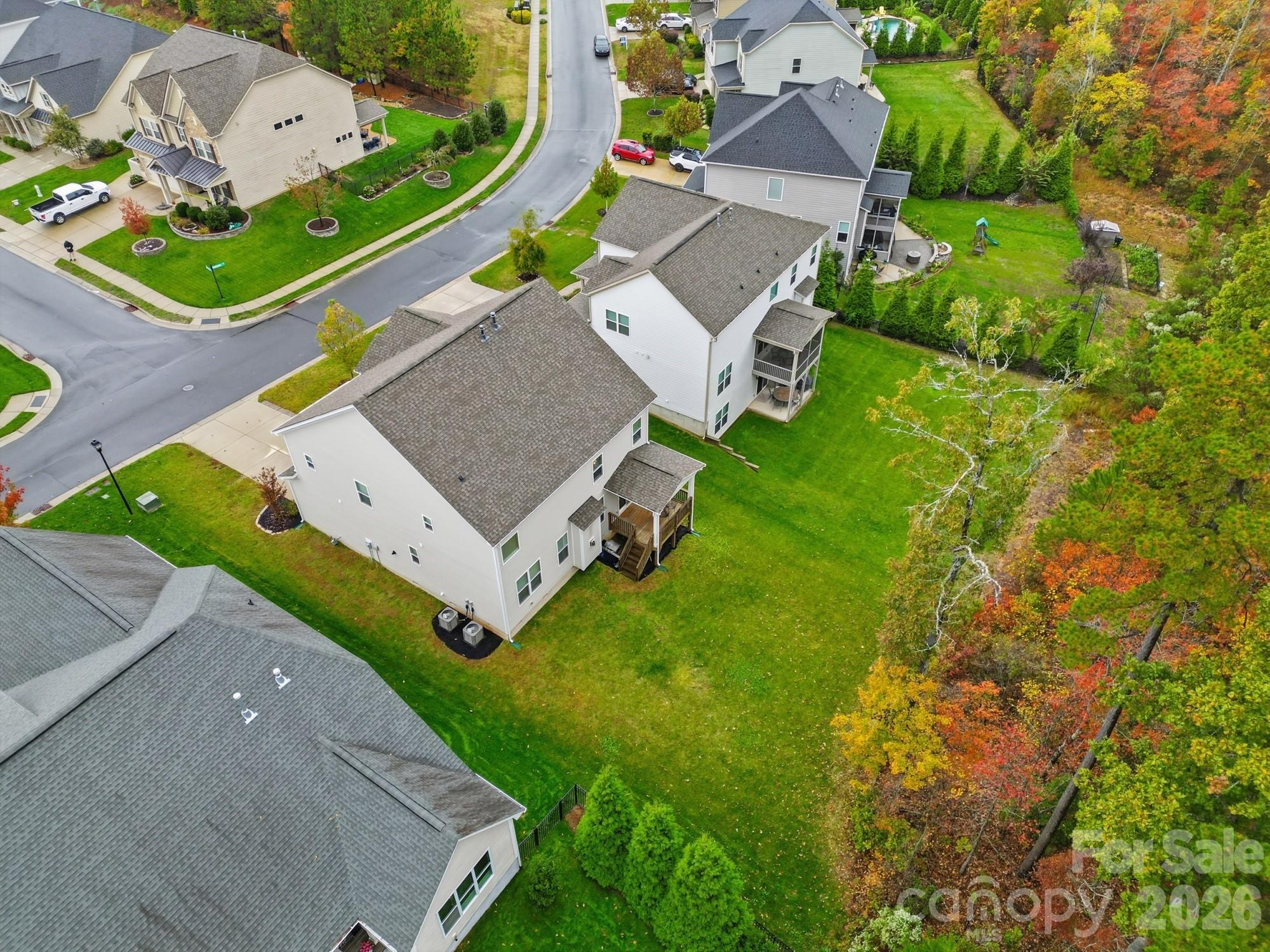 4044 Brandywine Terrace Lancaster, SC 29720 - Photo 5 of 48 an aerial view of a house with a garden