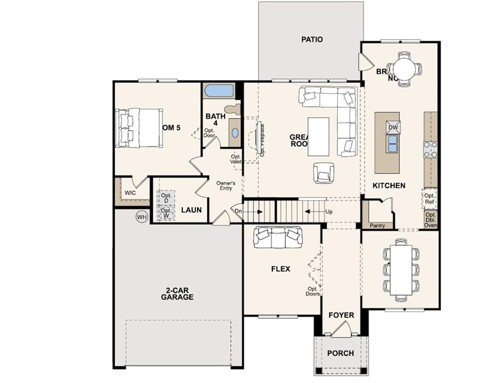 4735 Watkins Way Cumming, GA 30040 - Photo 24 of 31 a picture of a wall with a picture on the wall