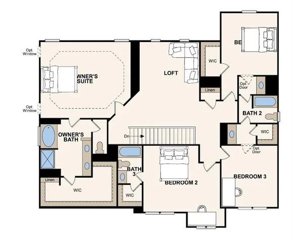 a backyard of a house with a yard and outdoor seating