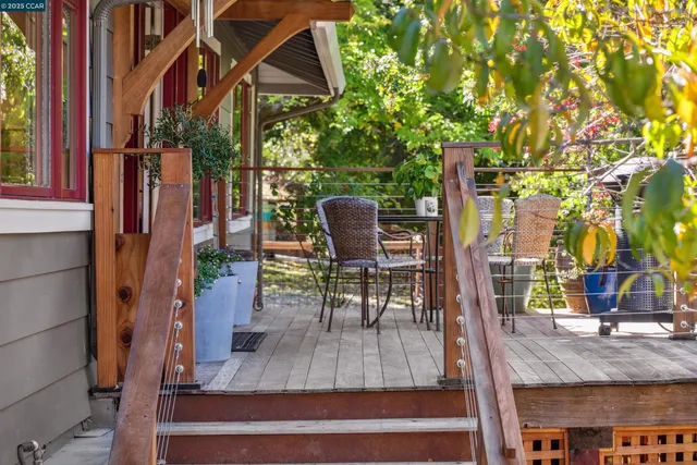 a fireplace with a wooden floor
