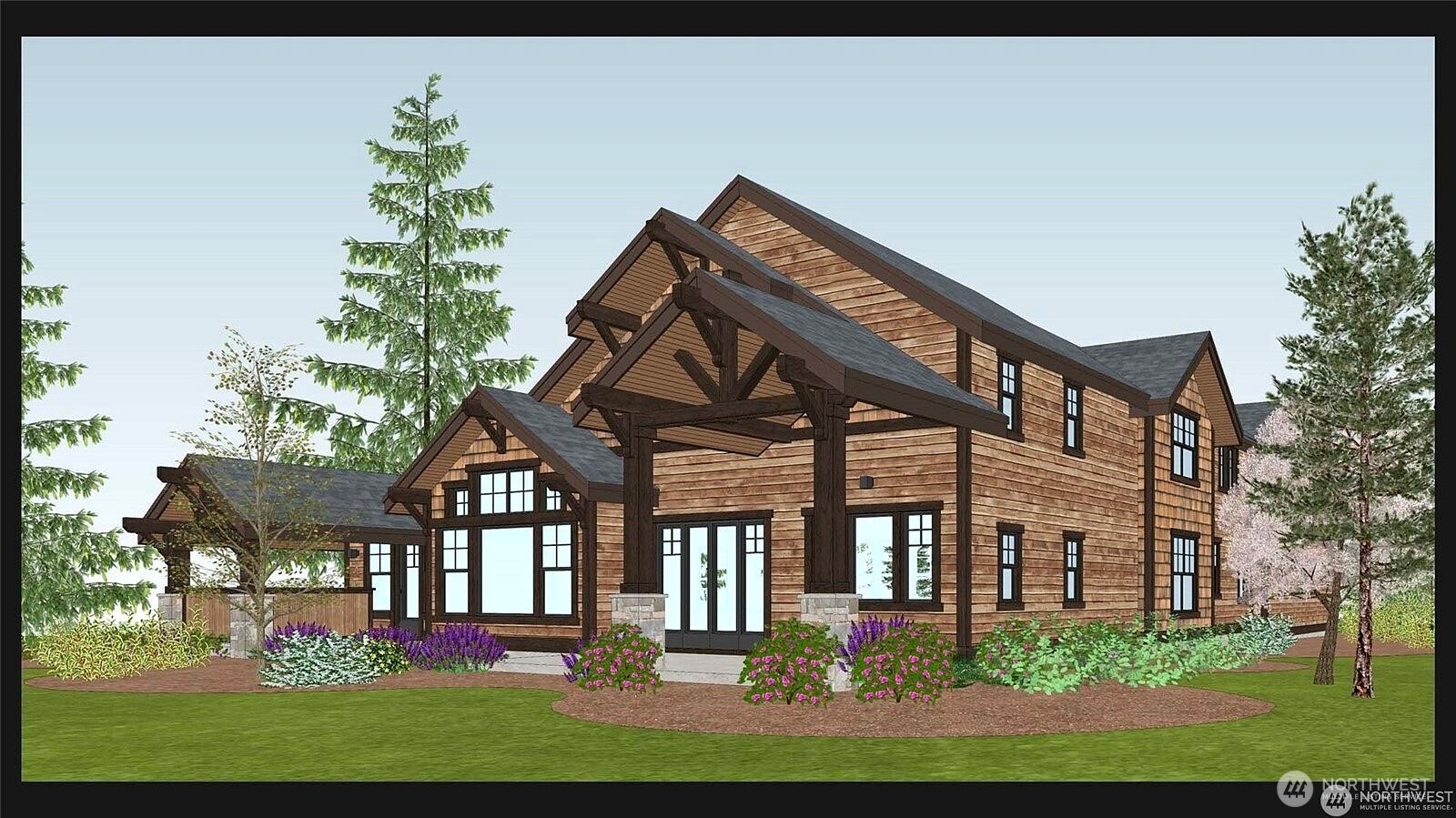 1891 Wanawish Loop Cle Elum, WA 98922 - Photo 5 of 21 a front view of a house with a yard