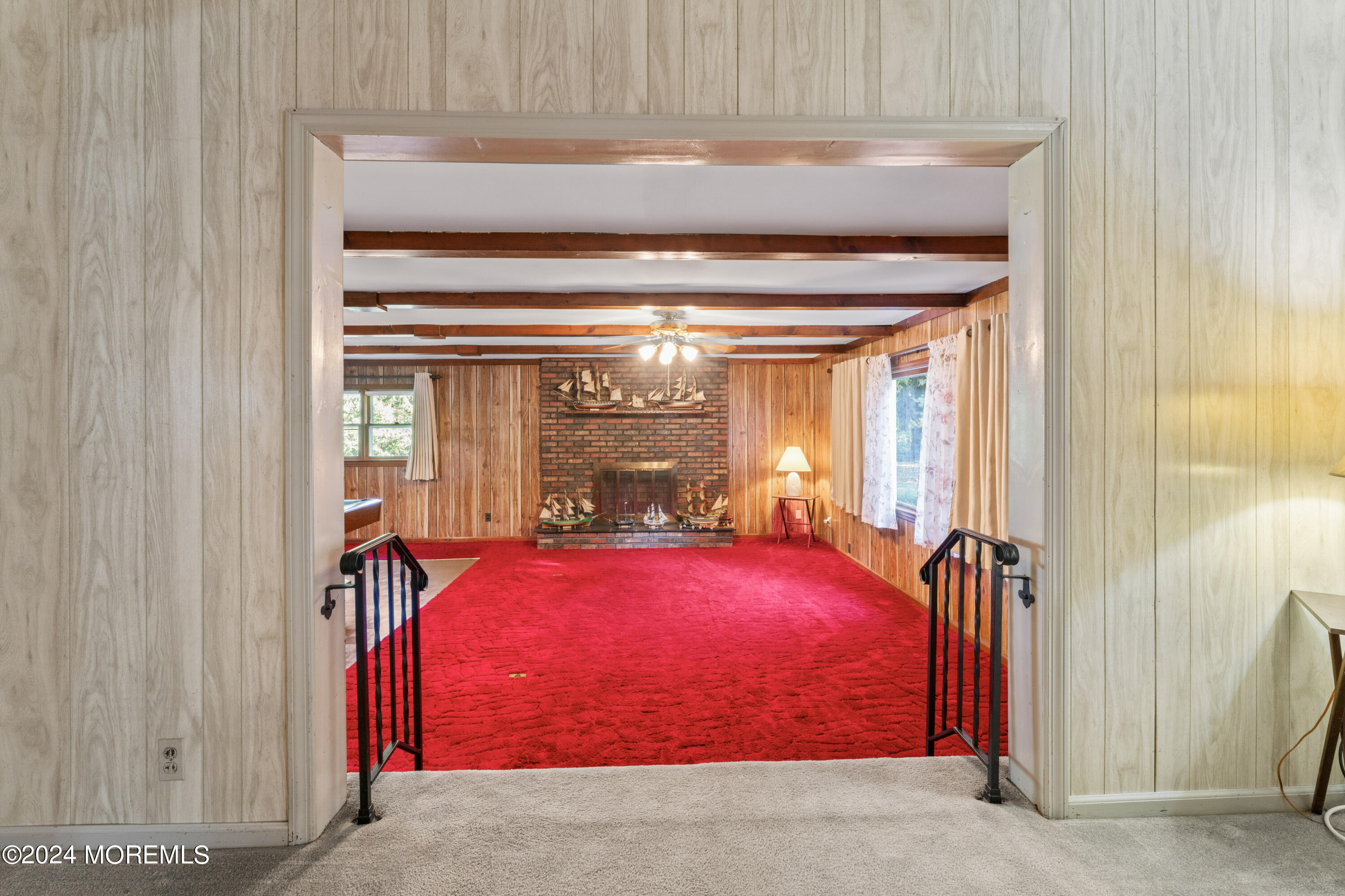 51 Aberdeen Road Matawan, NJ 07747 - Photo 12 of 51 SUNKEN FAMILY ROOM W FIREPLACE