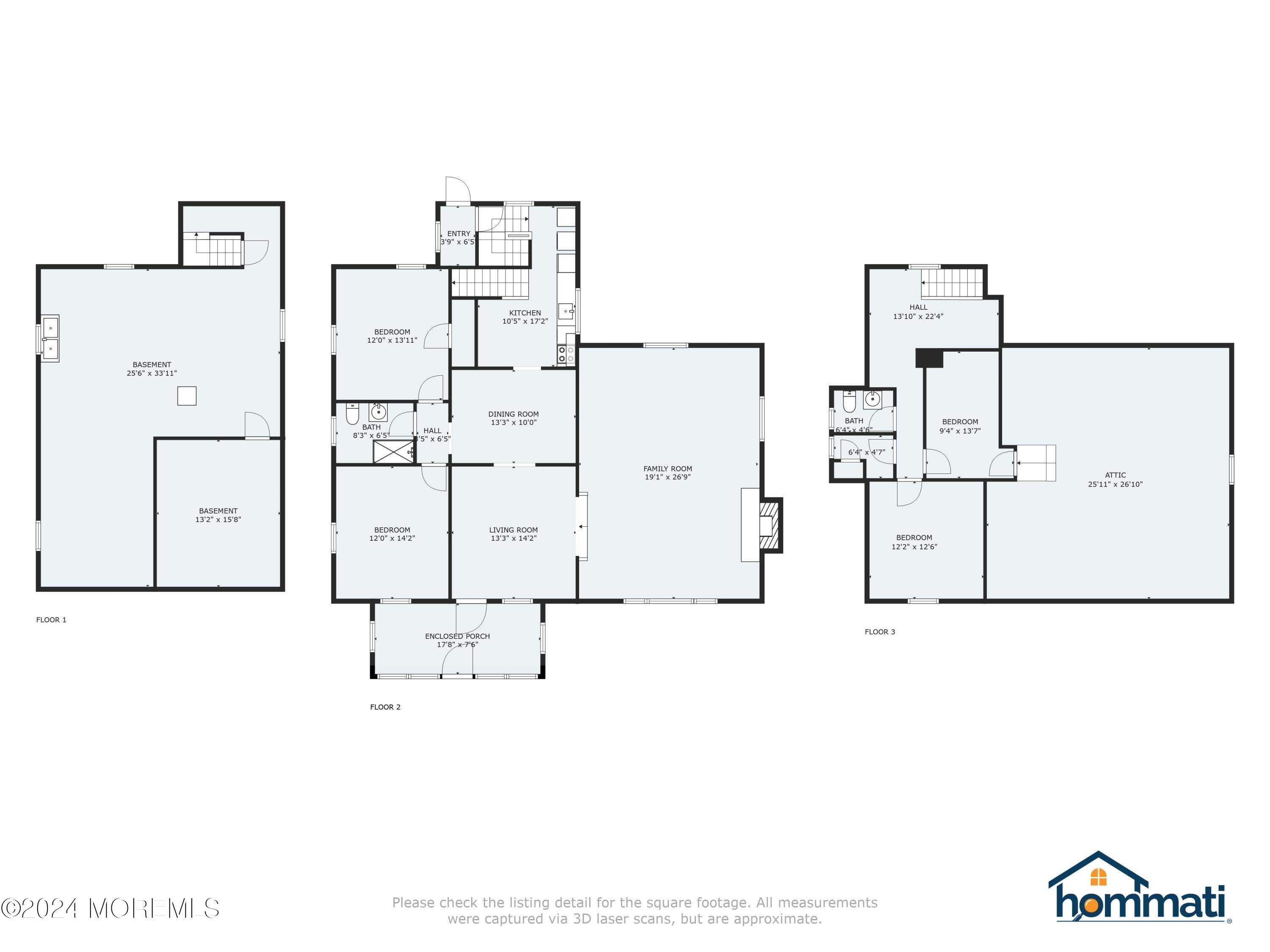 51 Aberdeen Road Matawan, NJ 07747 - Photo 51 of 51 FLOOR PLAN AND DIMENSIONS