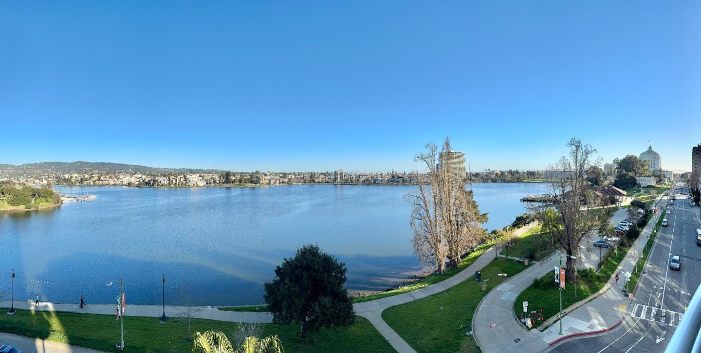 1 Lakeside Drive, Unit 602 Oakland, CA 94612 - Photo 2 of 26 a view of a lake and outdoor space