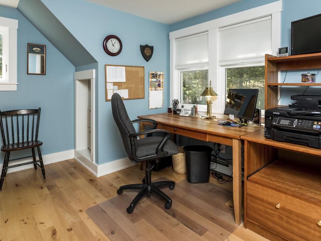 680 Ocean Point Road East Boothbay, ME 04544 - Photo 25 of 31 Office with maple flooring