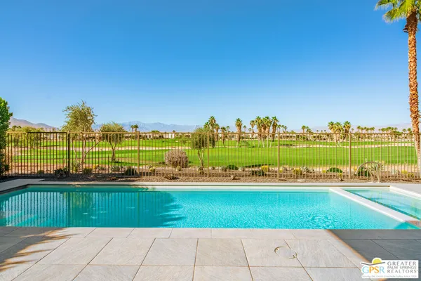 a view of swimming pool and mountain view