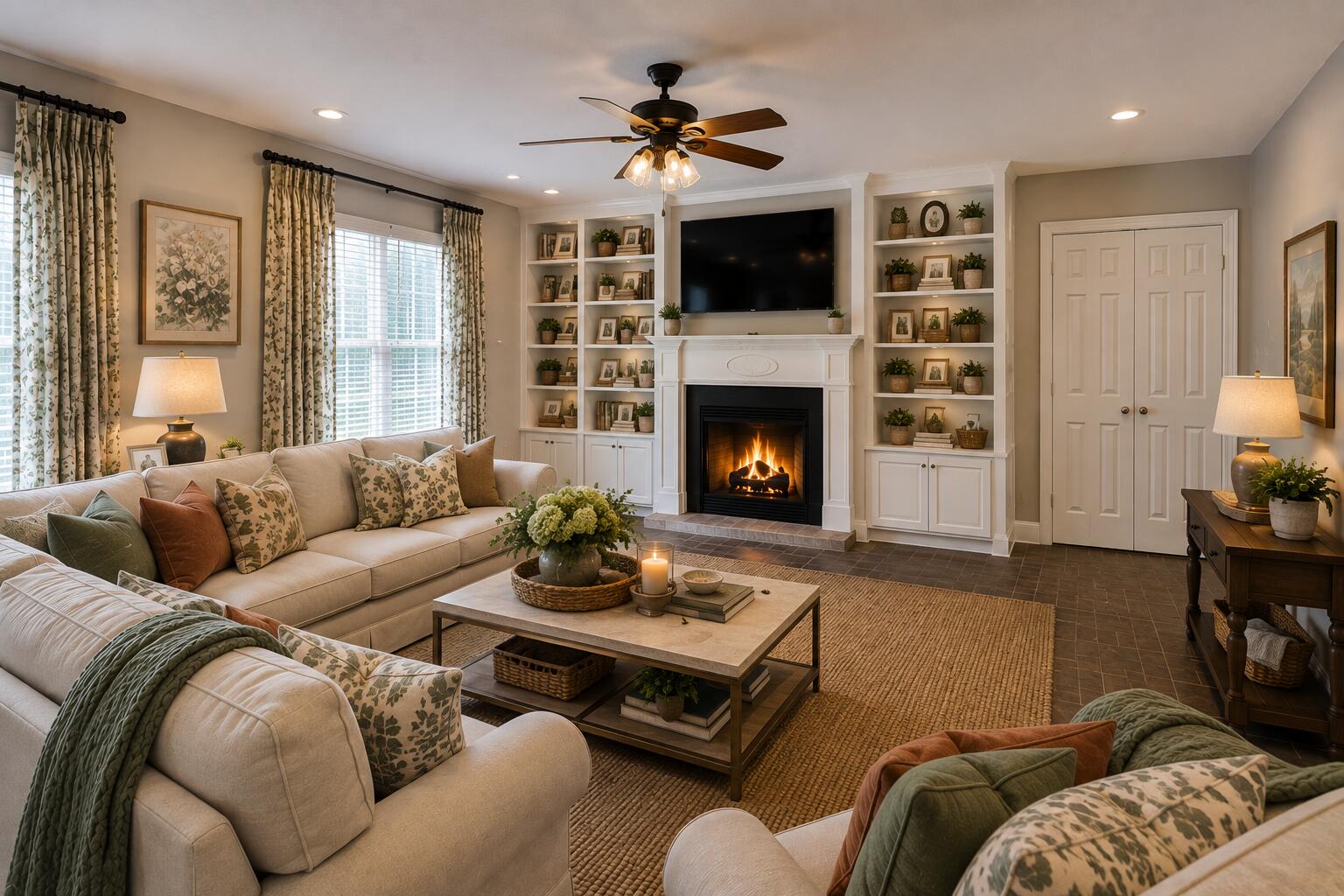 1301 Sasser School Road London, KY 40744 - Photo 18 of 42 Staged family room/den