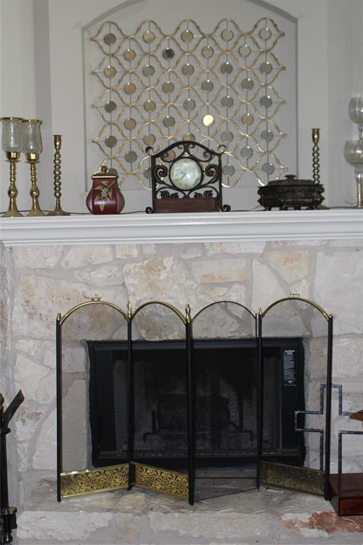 10717 Fallbrook Road Waco, TX 76708 - Photo 5 of 33 a close view of a fireplace