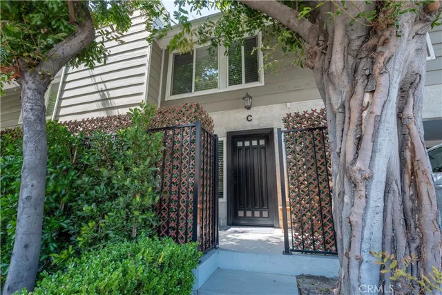 a outdoor living space with patio furniture