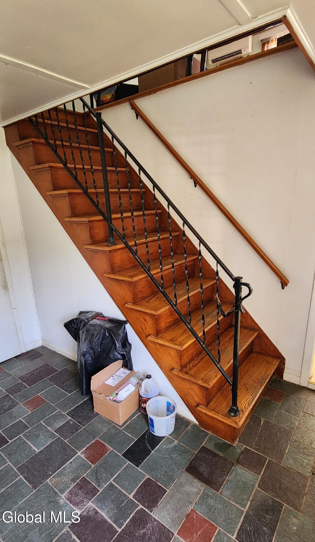 217 Stevenson Road Greenwich, NY 12834 - Photo 16 of 20 217 Stevenson Rd - stairs to lower livin