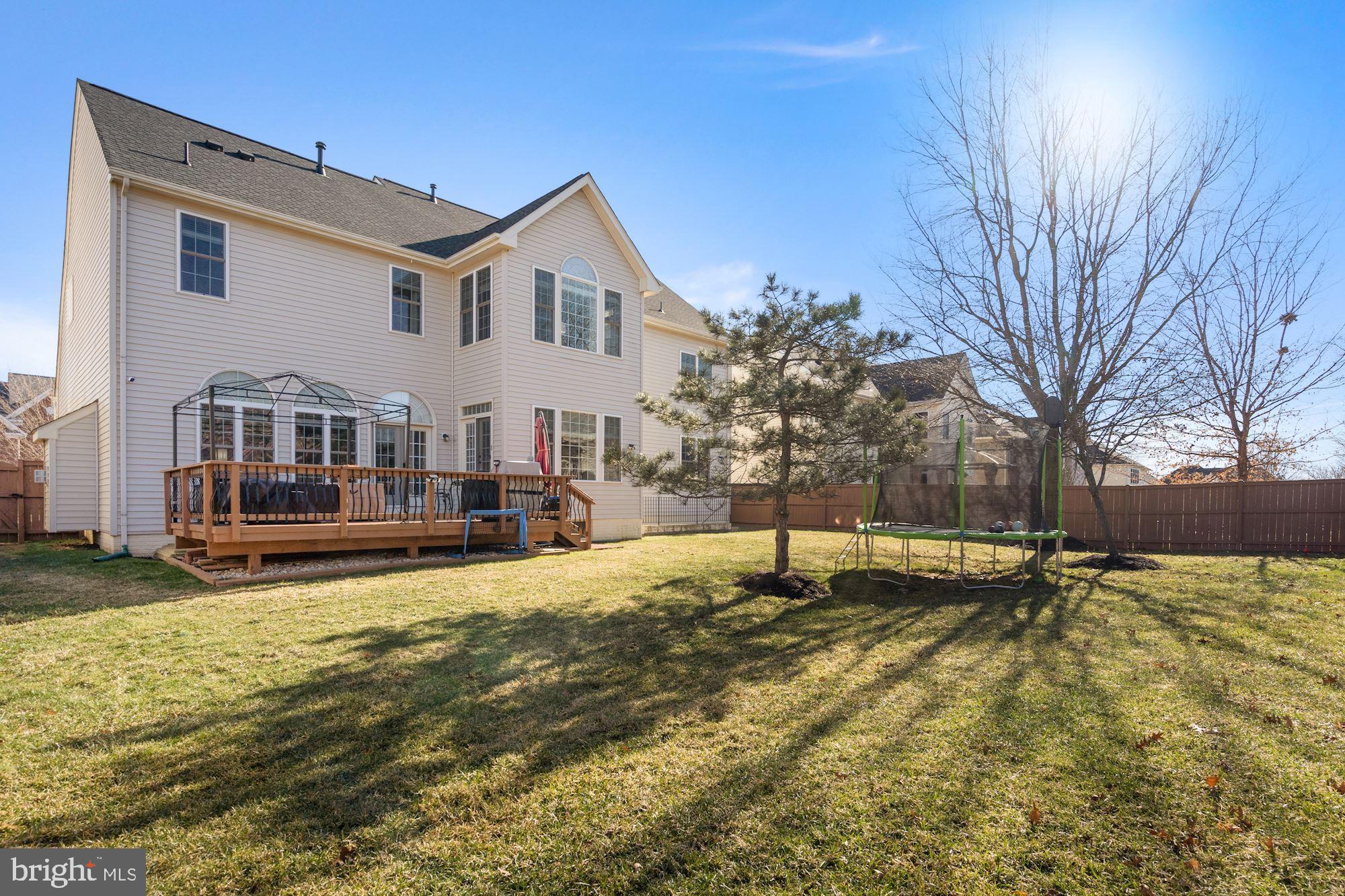 4016 Sapling Way Triangle, VA 22172 - Photo 34 of 43 level fenced rear yard