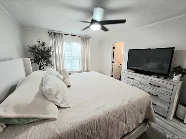 a spacious bathroom with a double vanity sink and a mirror