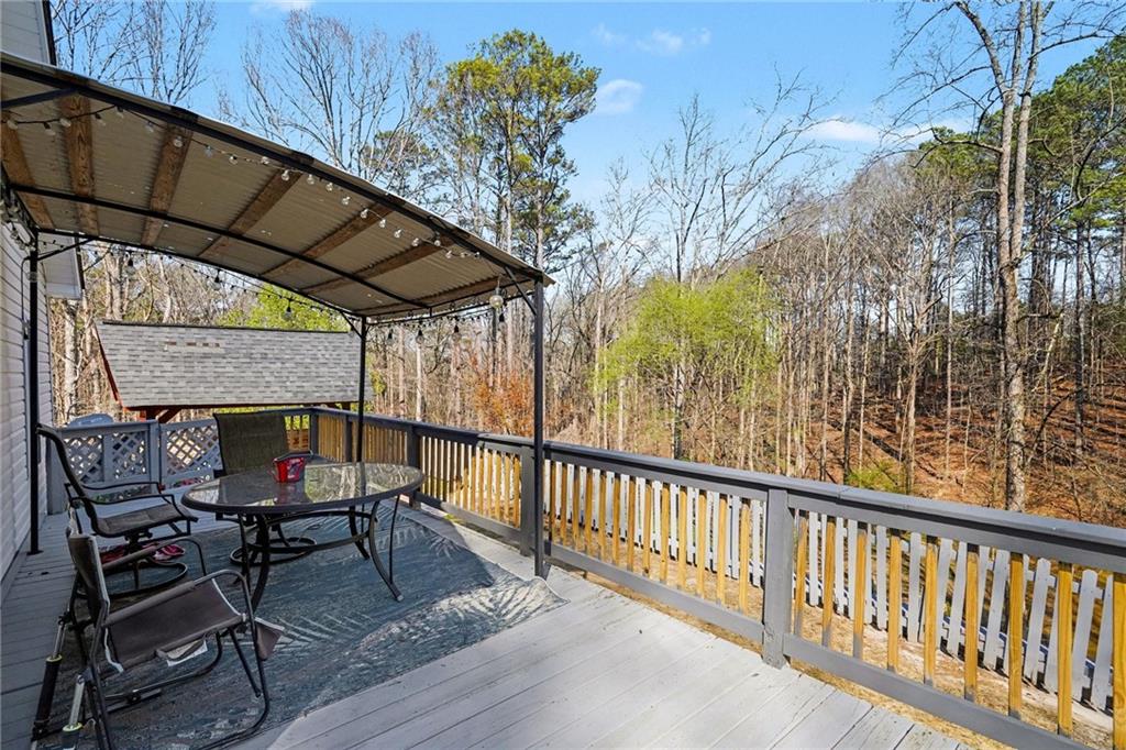 526 Antioch Church Road Talking Rock, GA 30175 - Photo 30 of 38 a view of sitting area in balcony
