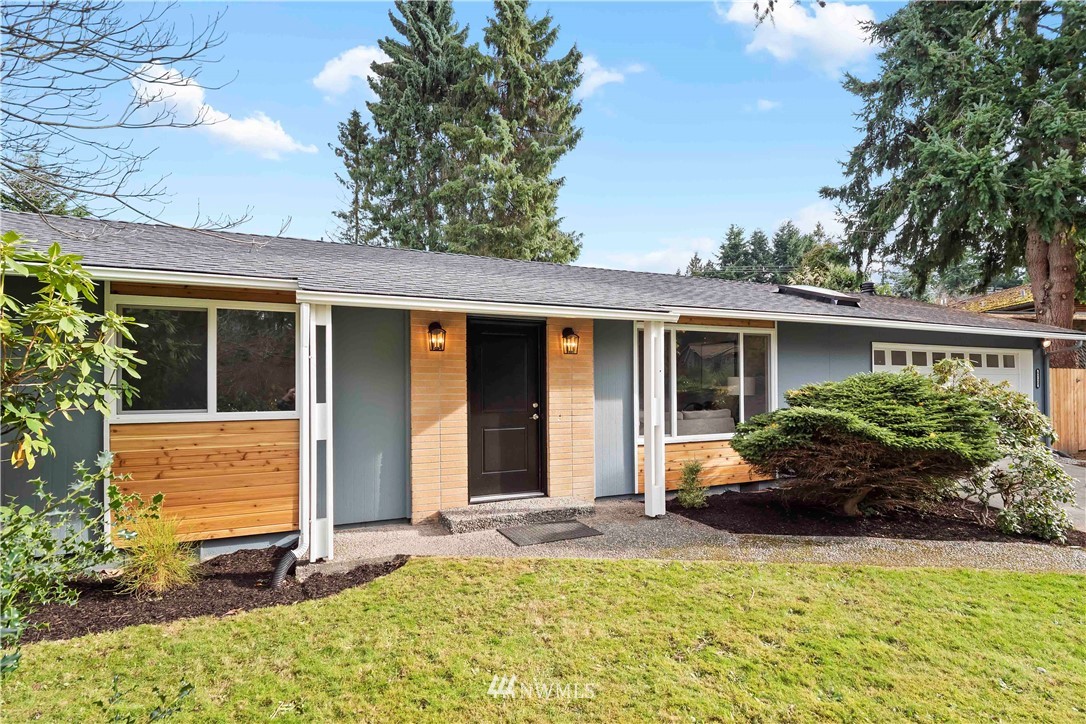 5723 Highland Road Everett, WA 98203 - Photo 2 of 21 front view of a house with a small yard