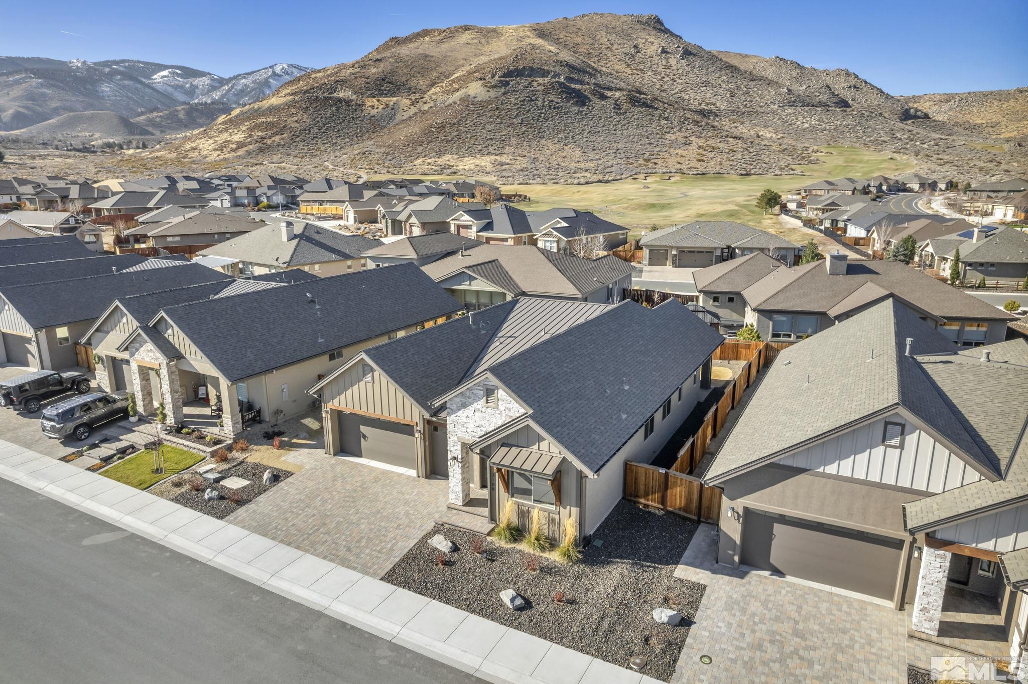 3108 Cambria Loop Carson City, NV 89703 - Photo 34 of 39 an aerial view of residential houses and outdoor space