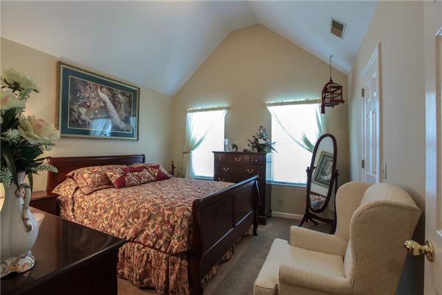 5533 Seesaw Road Nashville, TN 37211 - Photo 14 of 19 Bedroom 1 with high vaulted ceilings