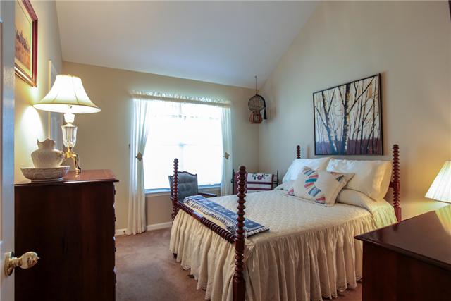 5533 Seesaw Road Nashville, TN 37211 - Photo 15 of 19 Bedroom 2 with high vaulted ceilings