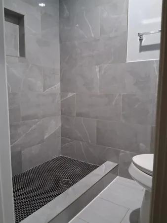 a bathroom with a sink and a toilet