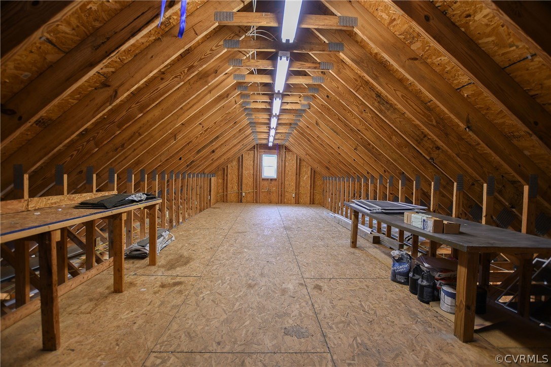 204 Hazelwood Road Aylett, VA 23009 - Photo 5 of 18 2nd floor storage over garage