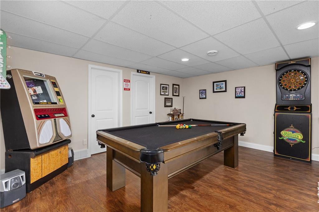 158 Hammond Road Mars, PA 16046 - Photo 34 of 49 a room with furniture and wooden floor