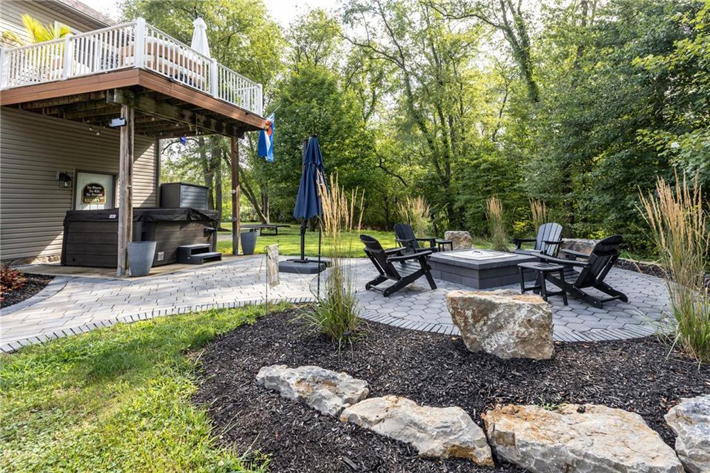 158 Hammond Road Mars, PA 16046 - Photo 39 of 49 a backyard of a house with yard barbeque oven and outdoor seating