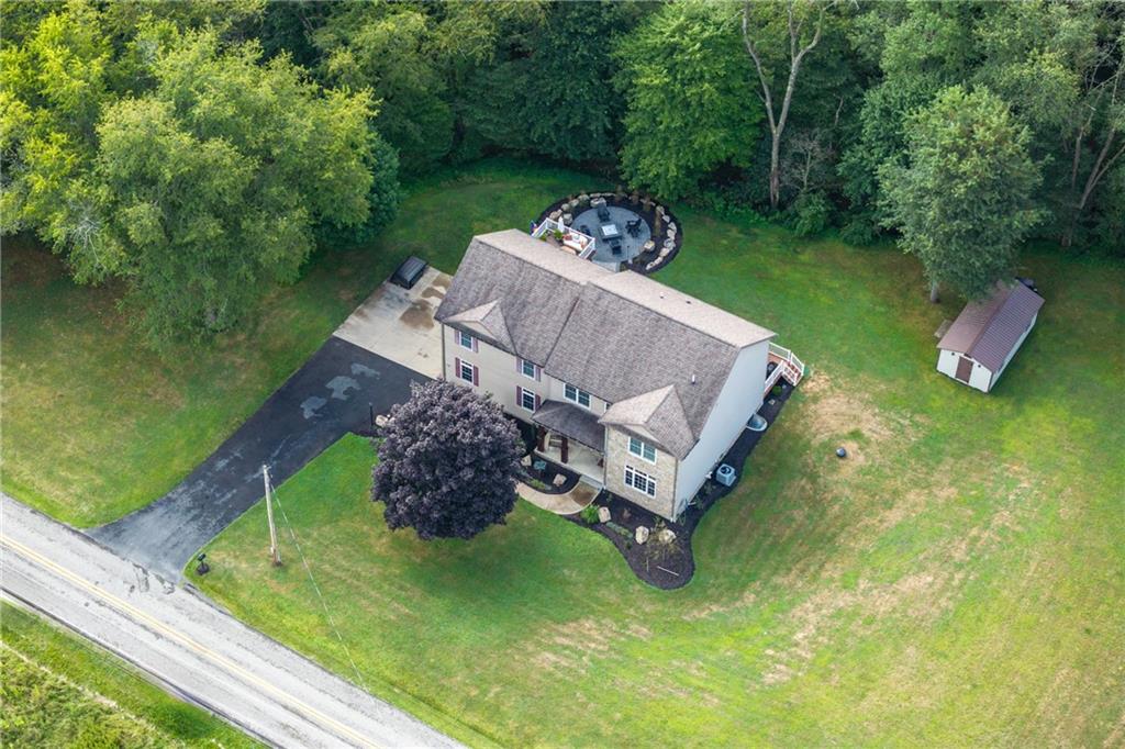 158 Hammond Road Mars, PA 16046 - Photo 44 of 49 a garden view with a seating space